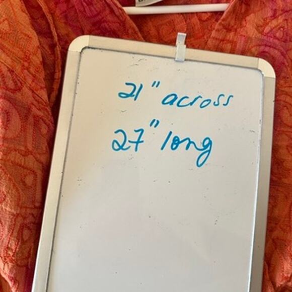 Chicos Hoodie Shirt Womens SMALL Boho Orange V-Neck Embroidered Long Sleeve - Picture 11 of 12